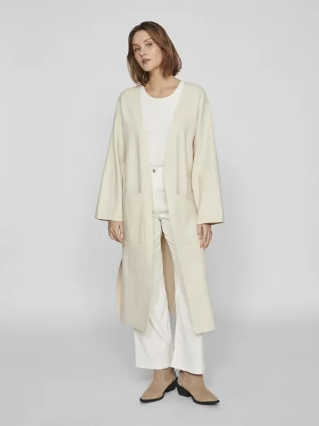 Vila Strikket Cardigan Birch Strikkeplagg Dame