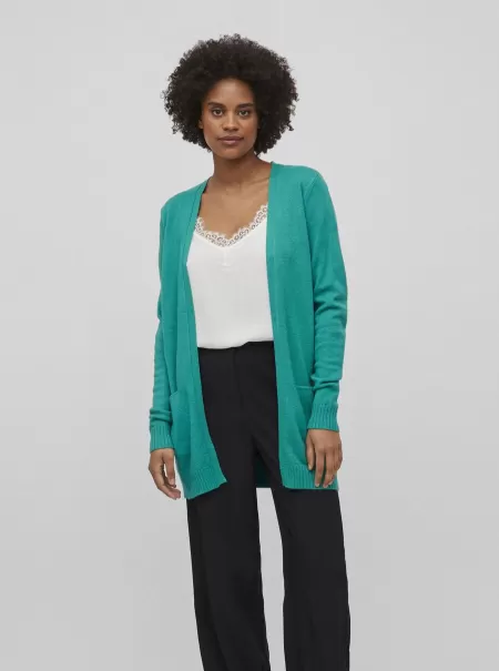 Vila Strikkeplagg Basic Strikket Cardigan Alhambra Dame