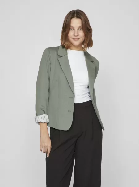 Laurel Wreath Dame Blazere Og Dresser Vila Tettsittende Blazer